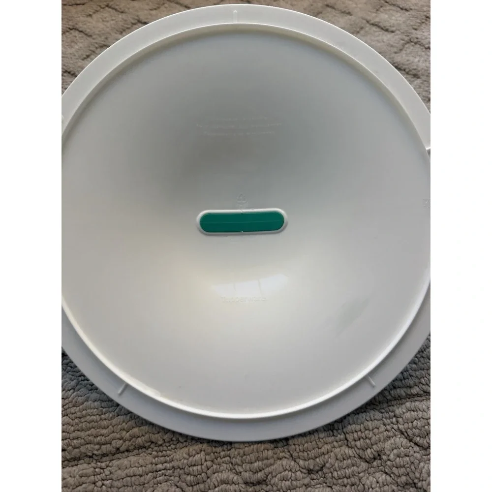 Vintage Tupperware Microwave Steamer Set Purple Green USA 3 Pc